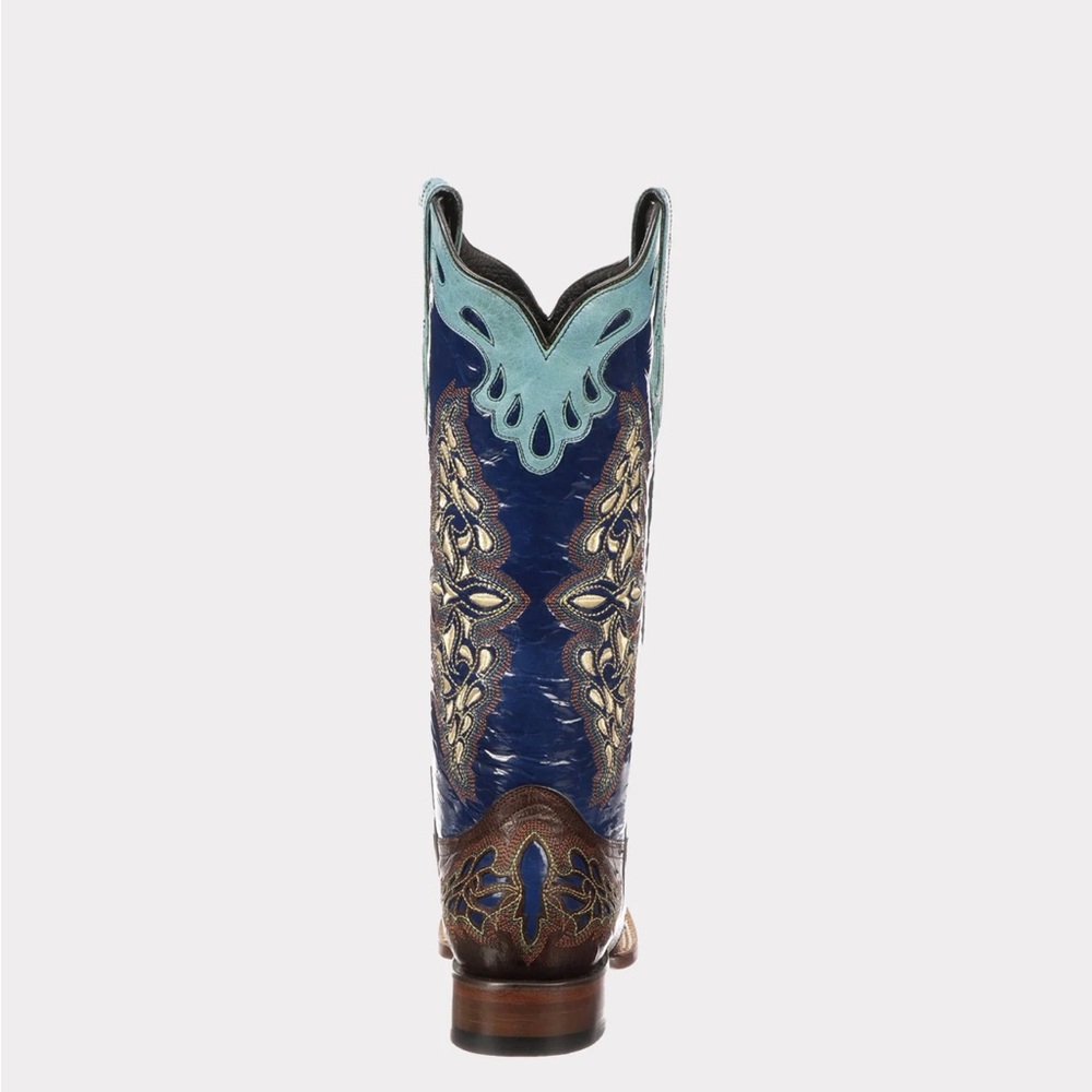 Ariat Blue and Turquoise Western Boots